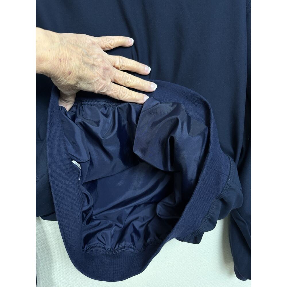 PGA Tour Golf Windbreaker Men’s Size Large Blue Pullover V Neck Lined Jacket - Picture 12 of 12